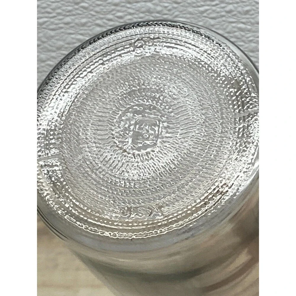 Anchor Hocking Half Litre 0.5L Clear Glass Juice Wine Water Carafe Decanter USA